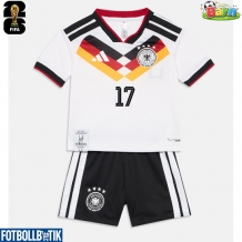 Tyskland Florian Wirtz #17 Hemmatröja Barn VM 2026 Kortärmad (+ Korta byxor)